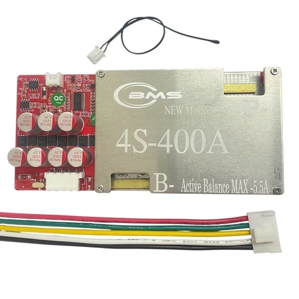  BMS 4S 400A đỏ --------cân bằng 5.5A (hệ pin 3.2v) 