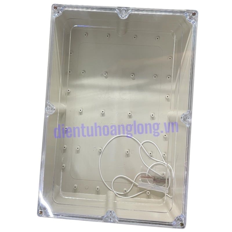 Hộp Wanchi trắng 380 mica ( 380 x260x120mm)
