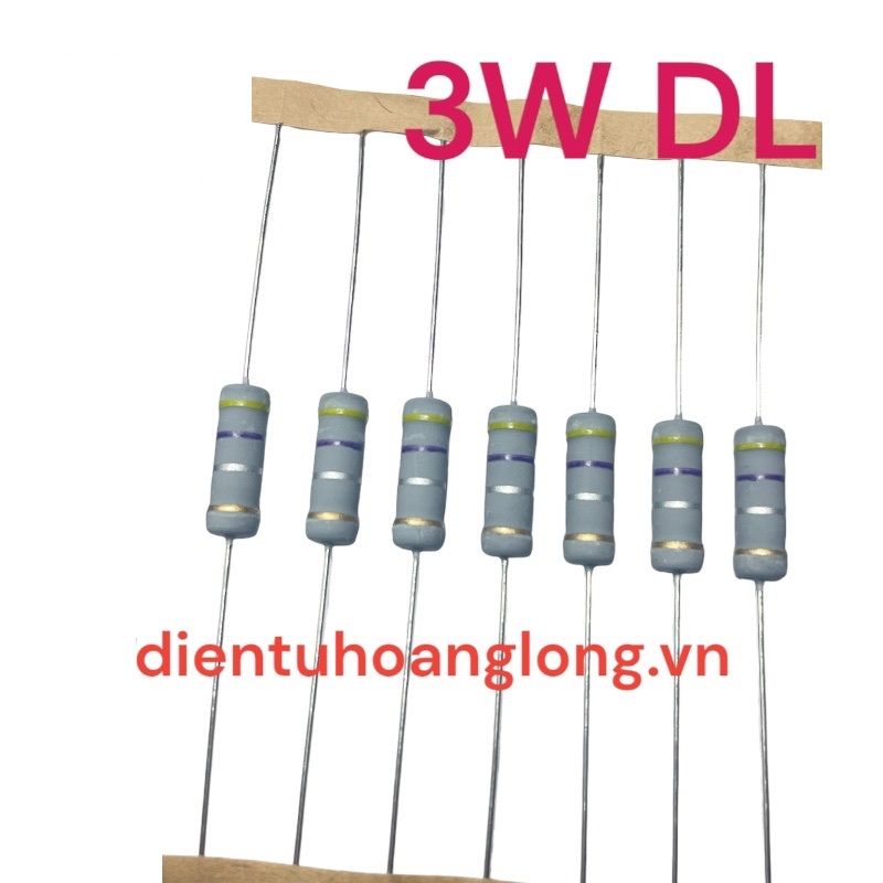 Trở 3W chân đồng 1M (100 con)