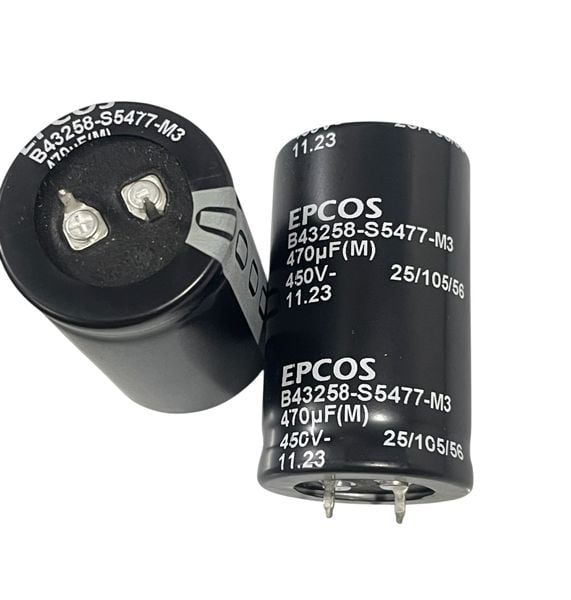  Tụ 470uF - 450V mới EPCOS (30x45) 
