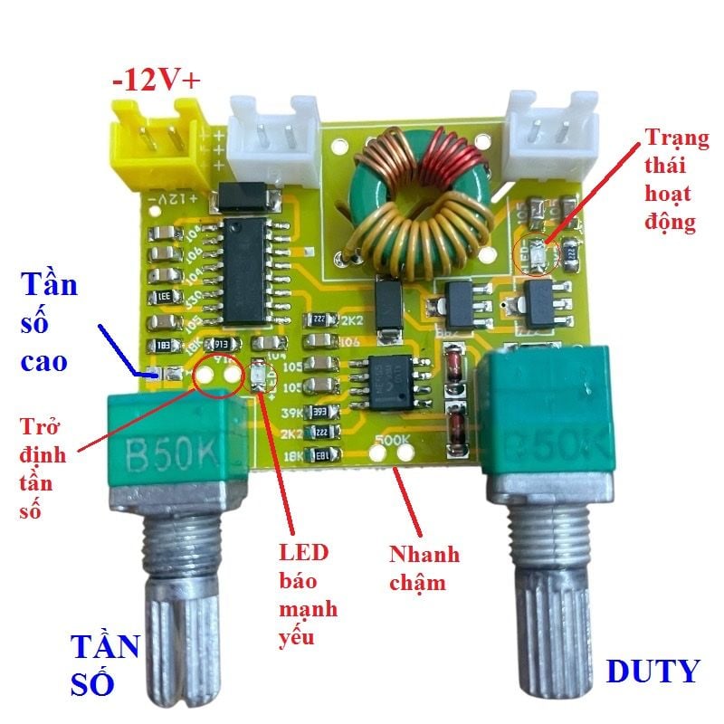 100 BOARD BCL Băm cách li B0 ráp sẵn 430-500