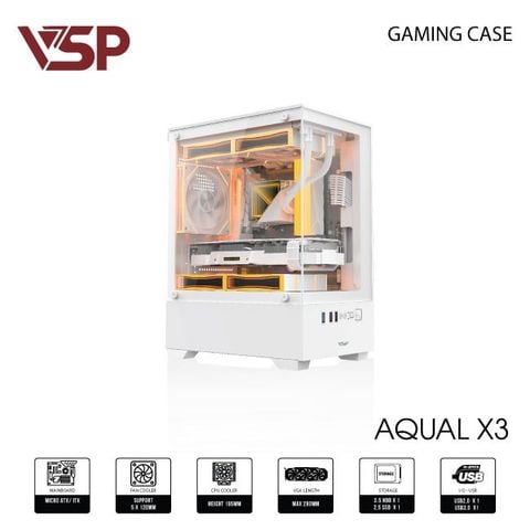 Vỏ case VSP Aqual X3 Trắng