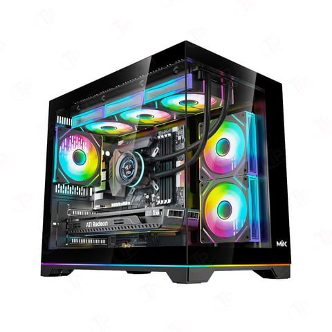 Vỏ Case MIK G7 Led Strip (M-ATX, Black)