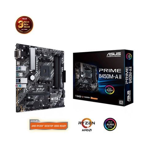 Mainboard ASUS Prime B450M-A II (AM4, DDR4)