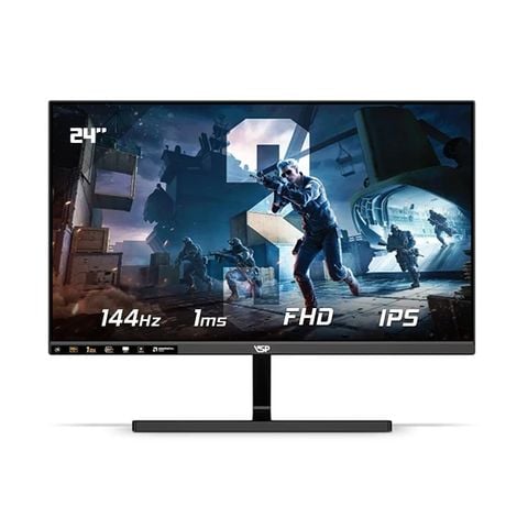 Màn Hình VSP IP2409SG (24inch / IPS / FHD / 144Hz / 1ms / FreeSync / Adaptive Sync / Black)
