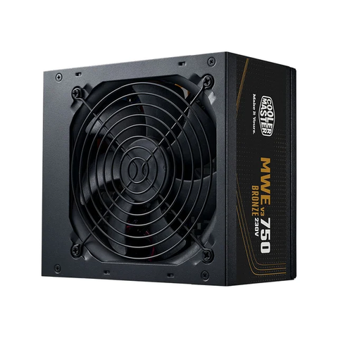 Nguồn máy tính Cooler Master MWE 750 V3 230V 750W (80 Plus Bronze/Non Modular)