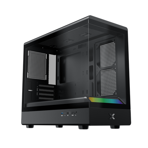 Vỏ Case Xigmatek Pura ML (M-ATX, Premium Gaming, ARGB Lighting Bar)