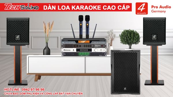 Dàn Loa Karaoke 4Acoustic HCS-105C [01]