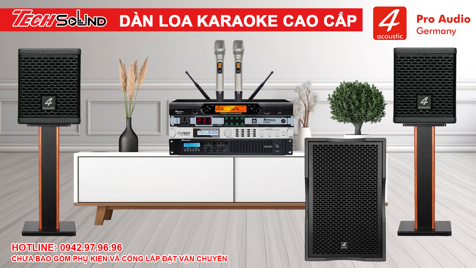 Dàn Loa Karaoke 4Acoustic HCS-105C [02]