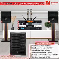 Dàn Loa Karaoke 4Acoustic HCS-105C [02]
