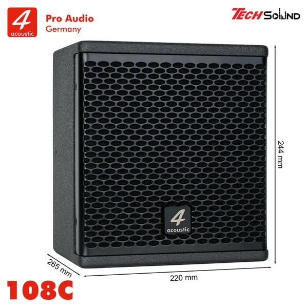 Loa Coaxial 4Acoustic HCS 108C Black