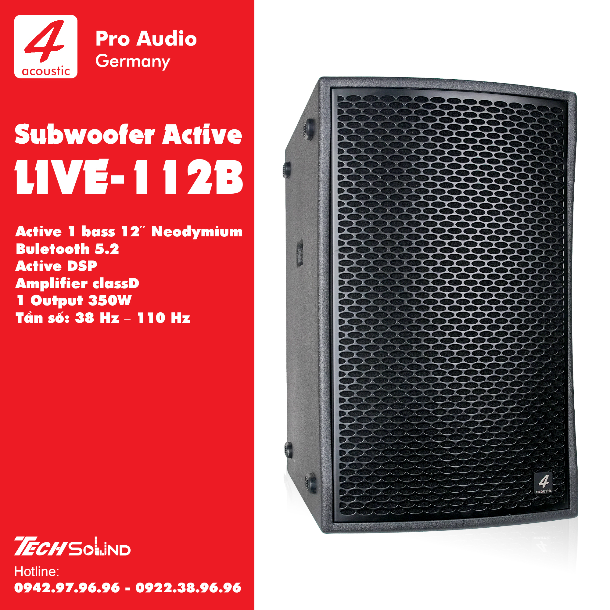 Loa Sub Active 4Acoustic LIVE 112B