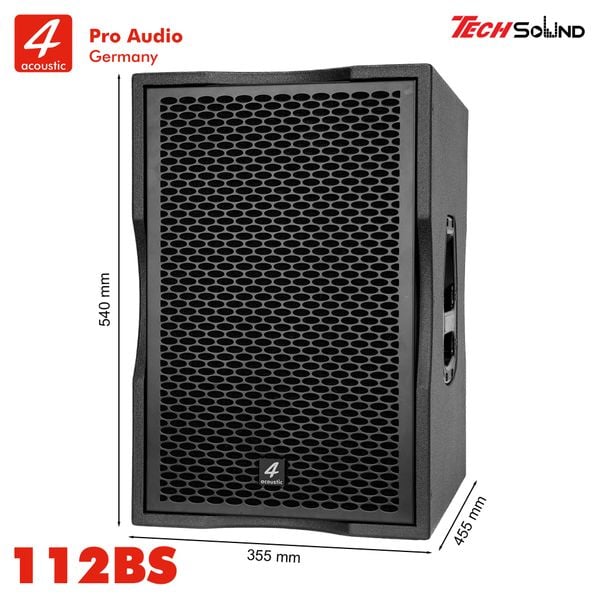 Loa Subwoofer 4Acoustic 112BS Black