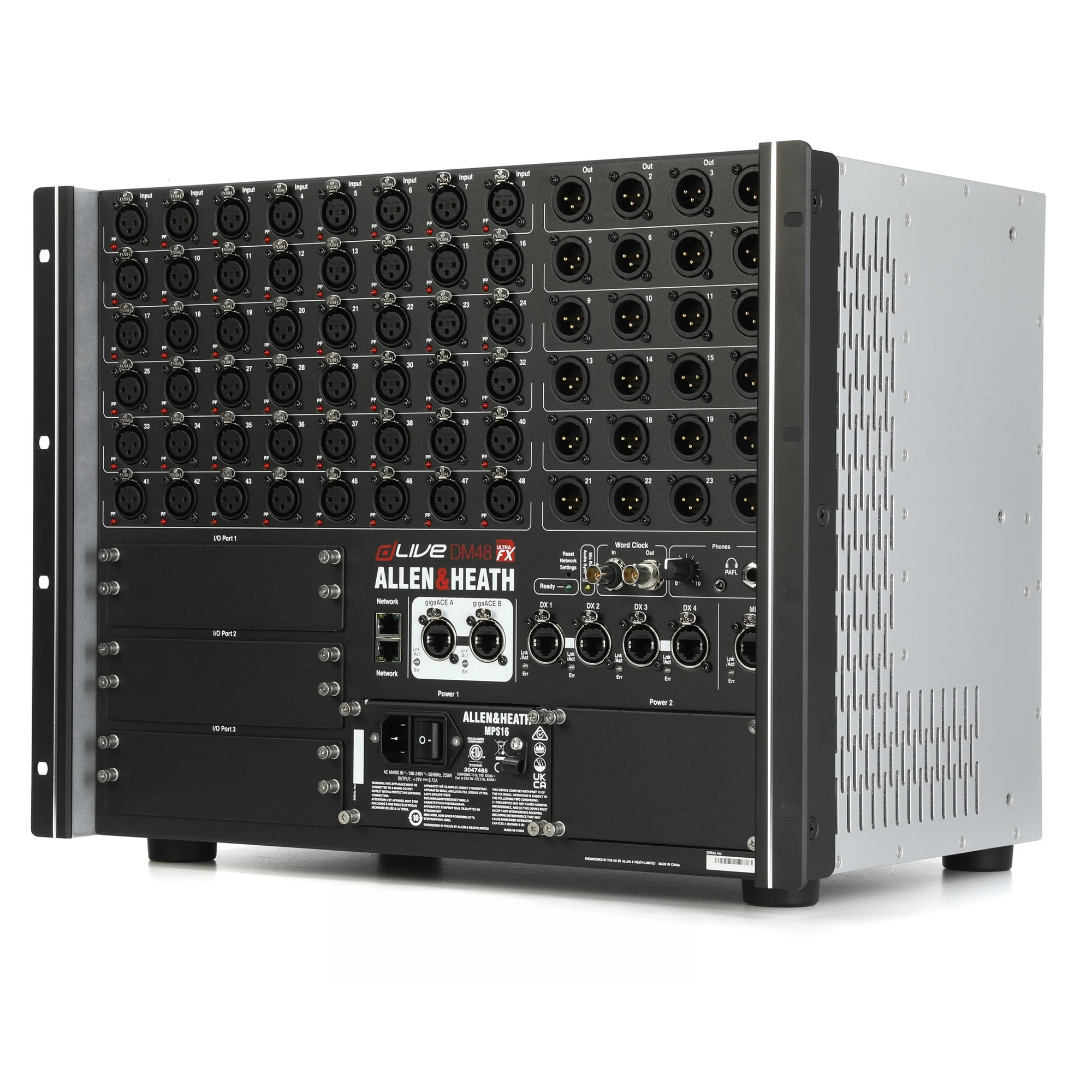 Bộ xử lý kỹ thuật số DLIVE-DM48 MixRack Ultra FX