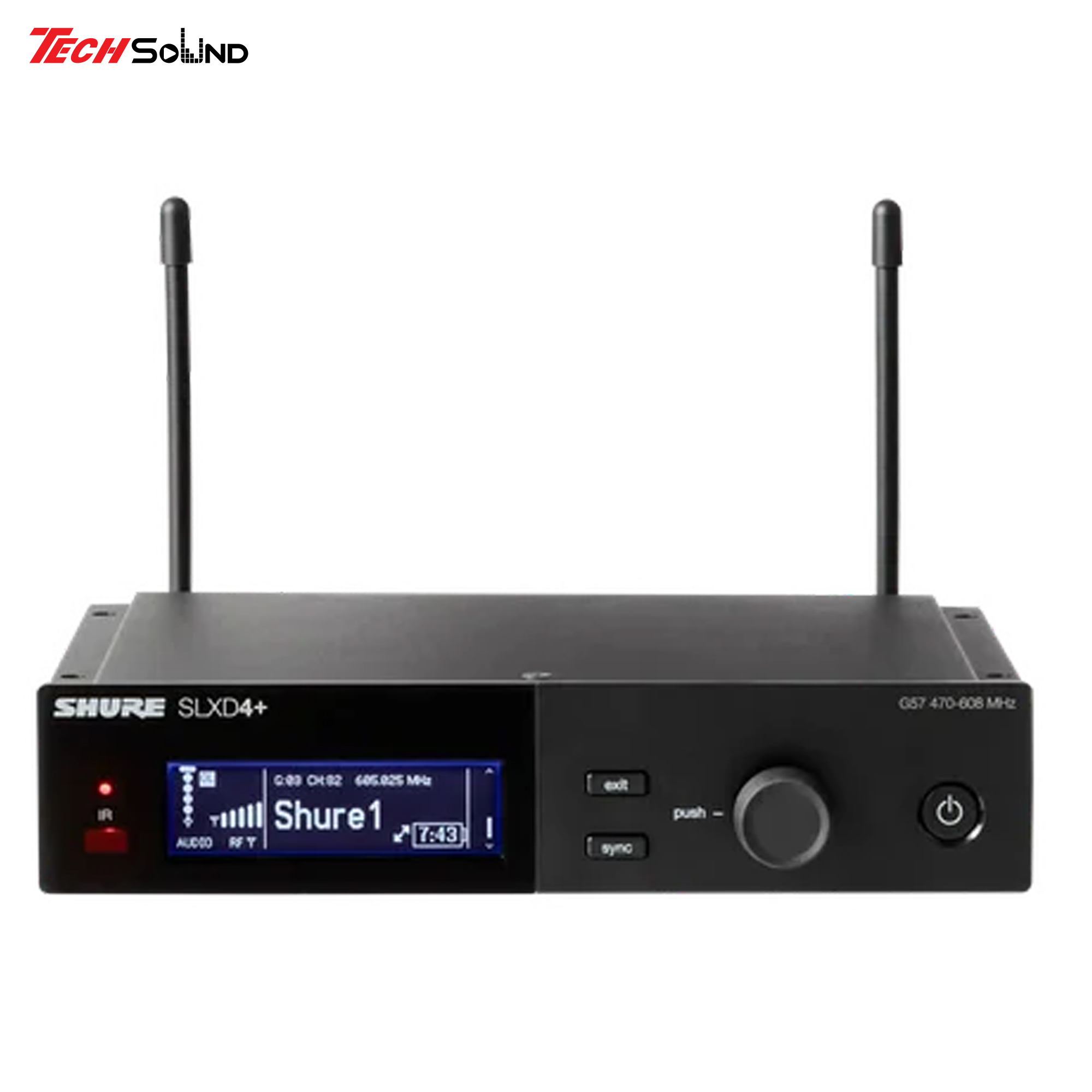 Shure SLXD24+/B87A G66 – Bộ micro không dây kỹ thuật số Beta 87A