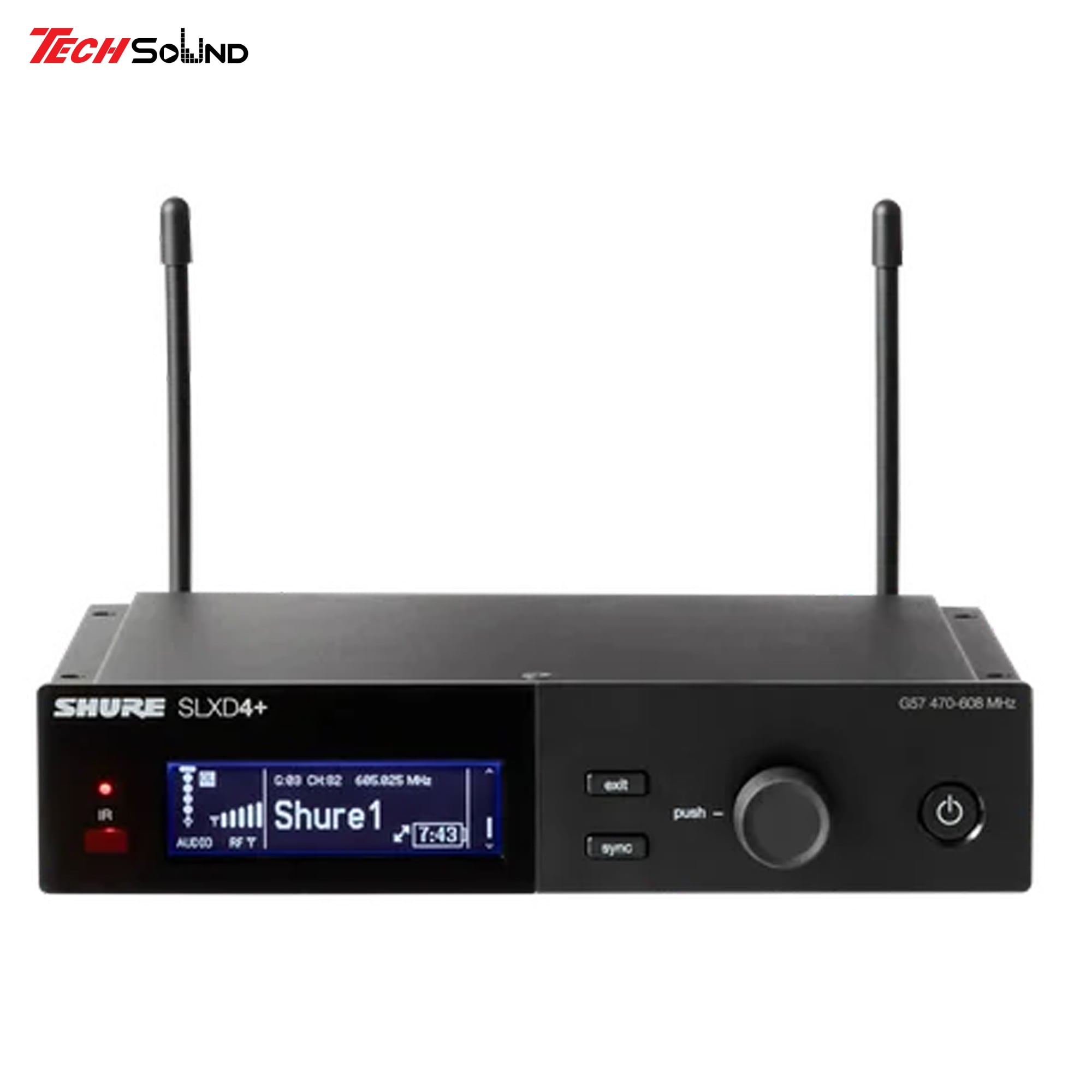 Shure SLXD24+/B87A G66 – Bộ micro không dây kỹ thuật số Beta 87A