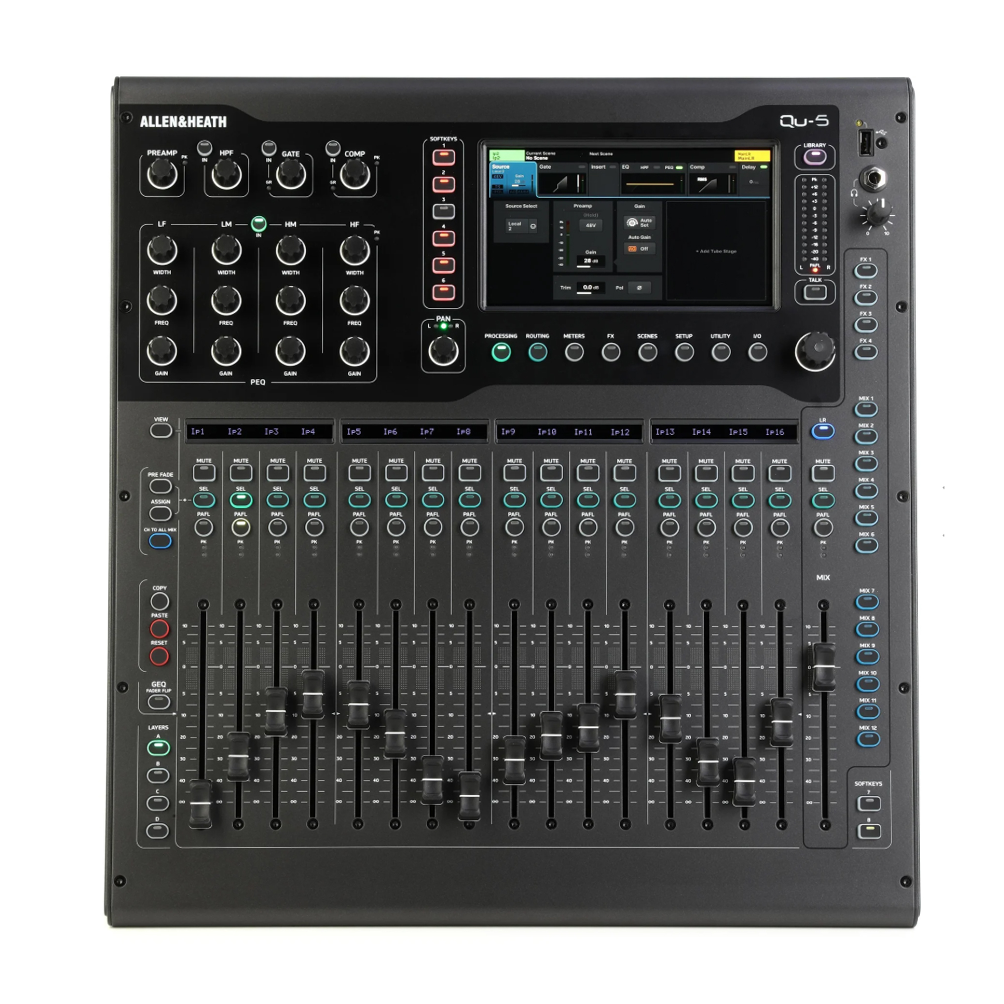 Bàn Mixer Allen & Heath QU-5