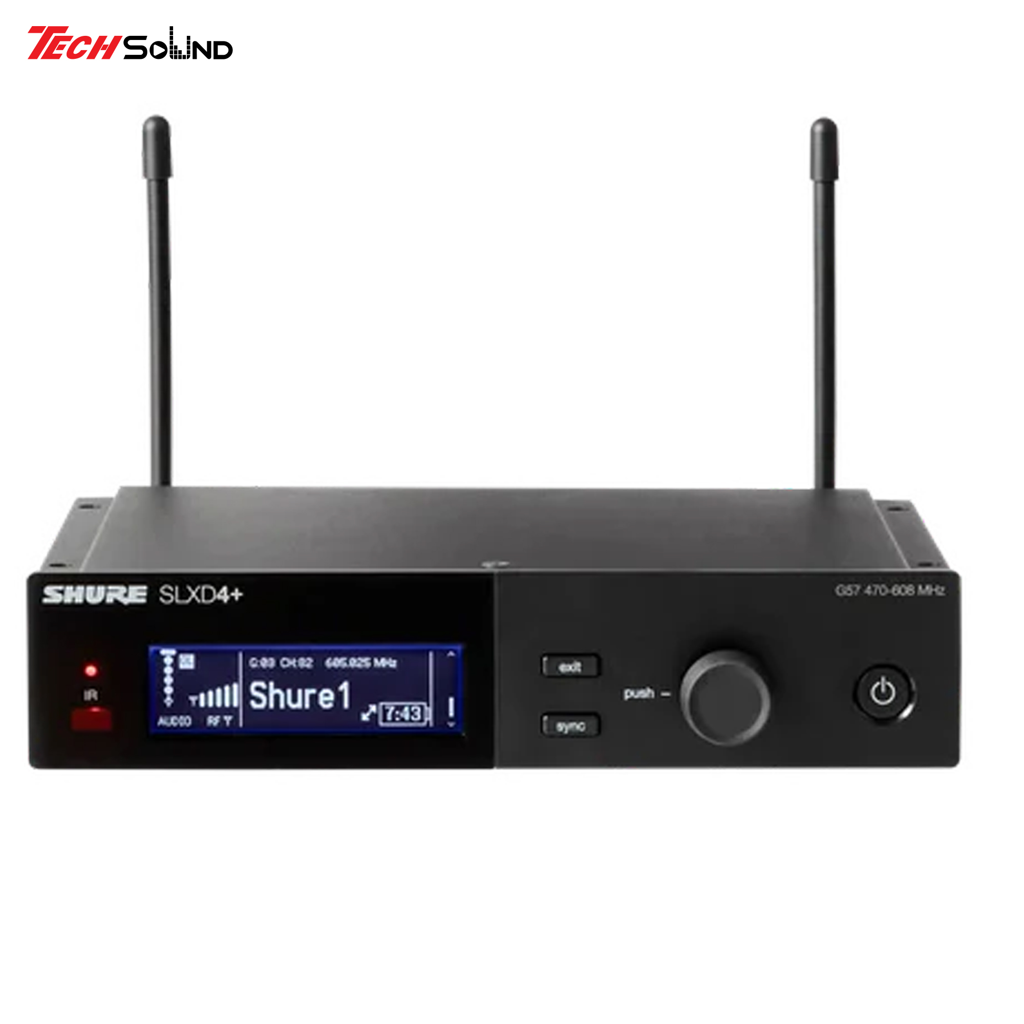 Shure SLXD24+/B58 G66 – Bộ micro không dây kỹ thuật số Beta 58A