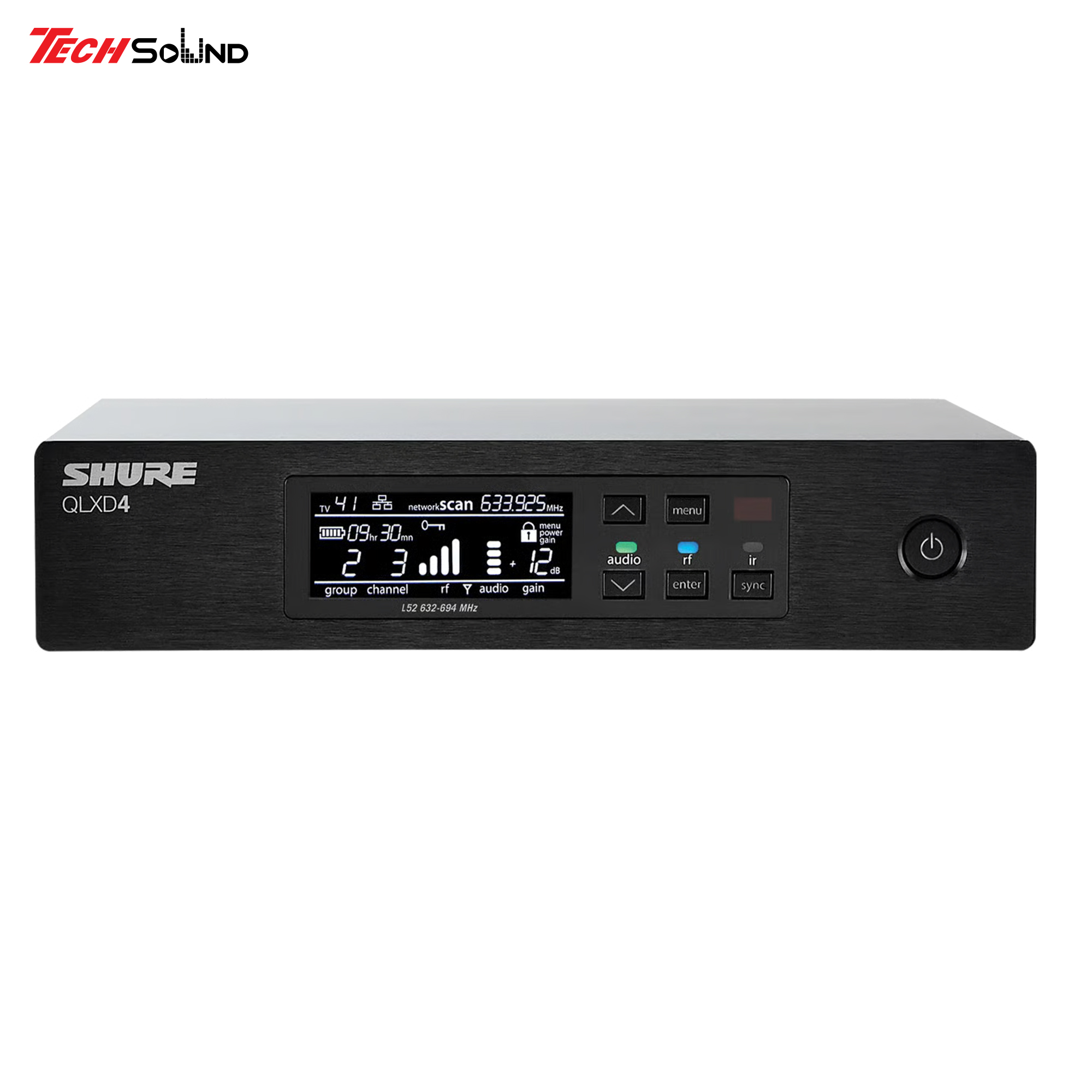 Shure QLXD4A-L51 – Bộ thu micro không dây kỹ thuật số một kênh