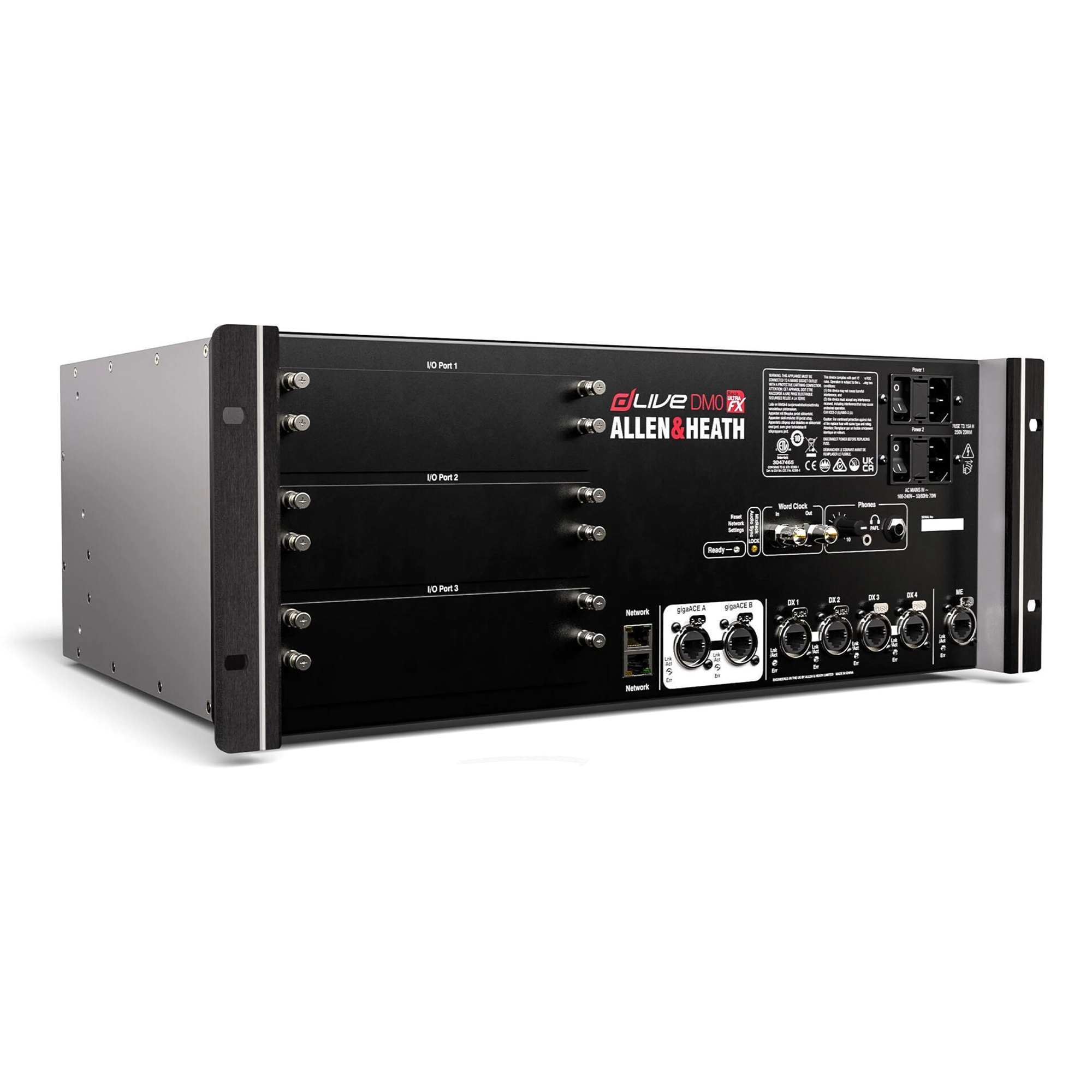Bộ xử lý kỹ thuật số DLIVE-DM0 compact 4U MixRack Ultra FX