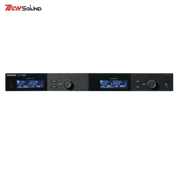 Shure SLXD4Q+ M55 – Bộ thu micro không dây kỹ thuật số bốn kênh