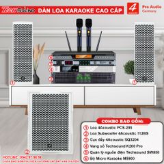 Dàn Loa Column 4Acoustic PCS-205 White [02]