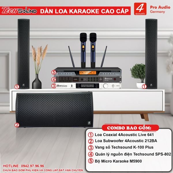 Dàn Loa Column 4Acoustic 21Live641 [05]