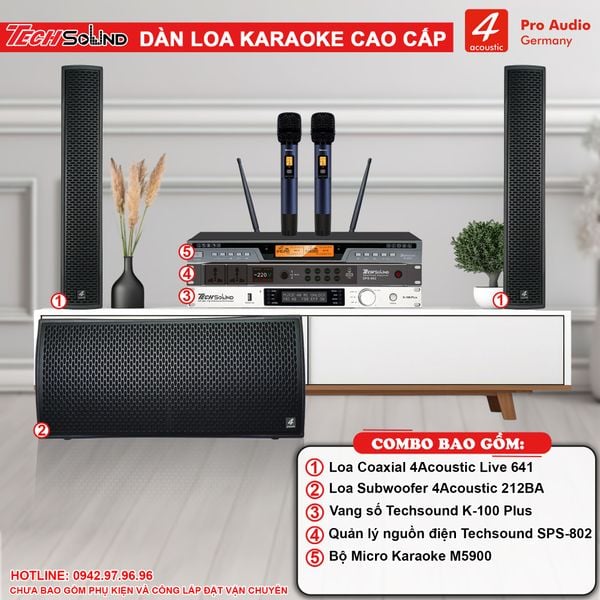 Dàn Loa Column 4Acoustic 21Live641 [06]