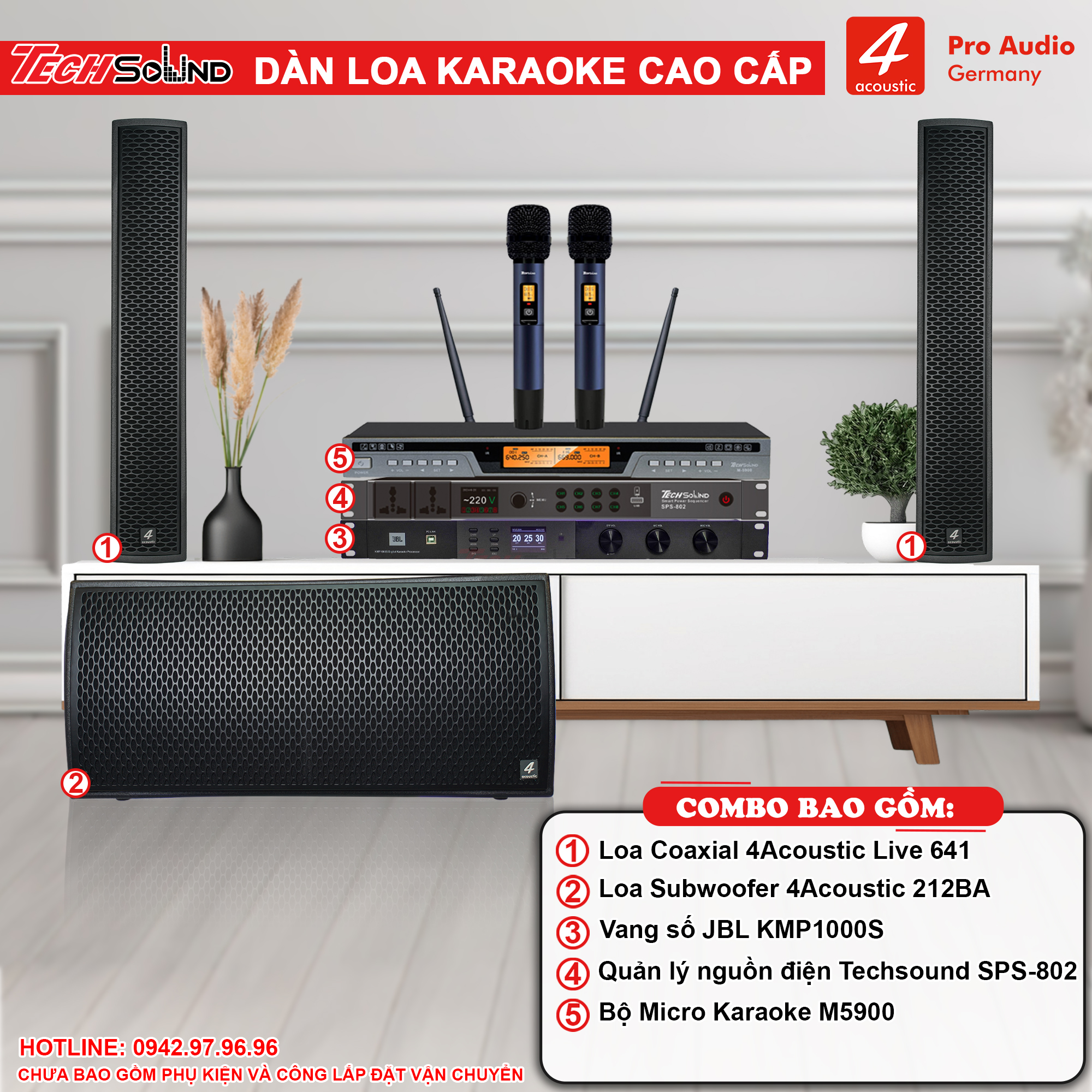 Dàn Loa Column 4Acoustic Live 641 [06]