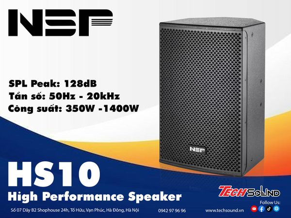 Loa Fullrange NSP Audio HS10