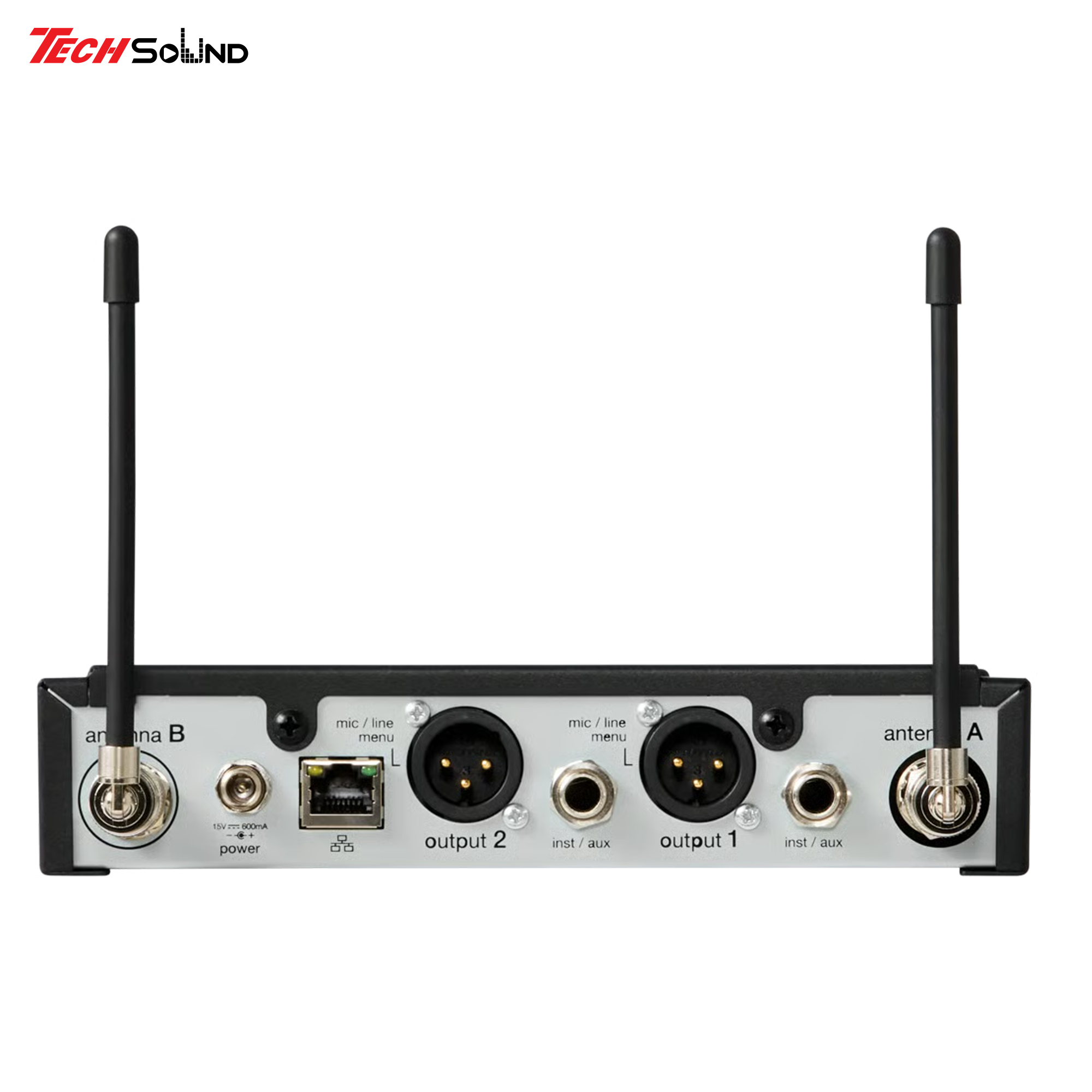 Shure SLXD4D+A G66 – Bộ thu micro không dây kỹ thuật số hai kênh