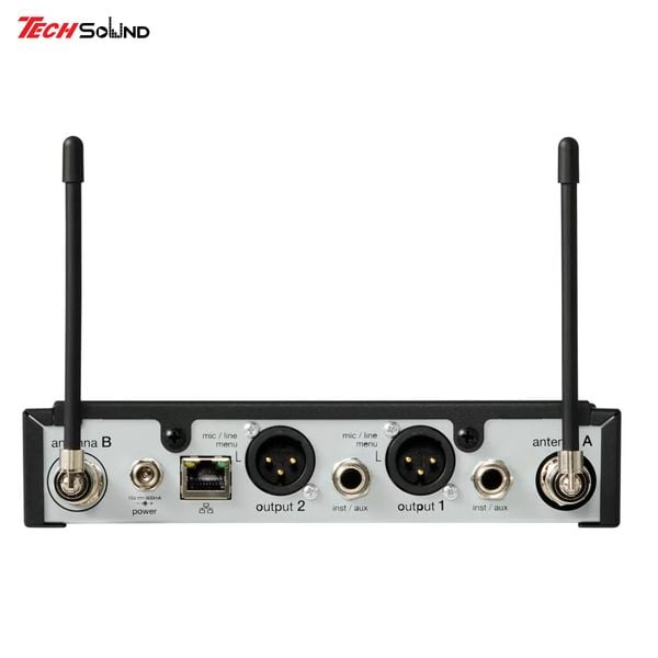 Shure SLXD4D+A G66 – Bộ thu micro không dây kỹ thuật số hai kênh