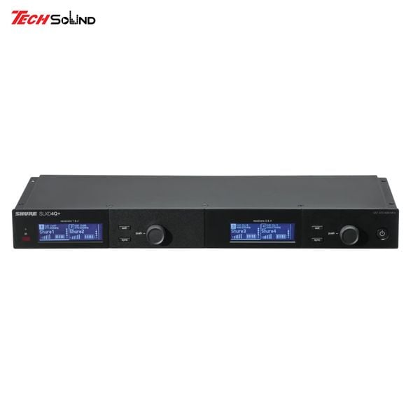 Shure SLXD4Q+ M55 – Bộ thu micro không dây kỹ thuật số bốn kênh