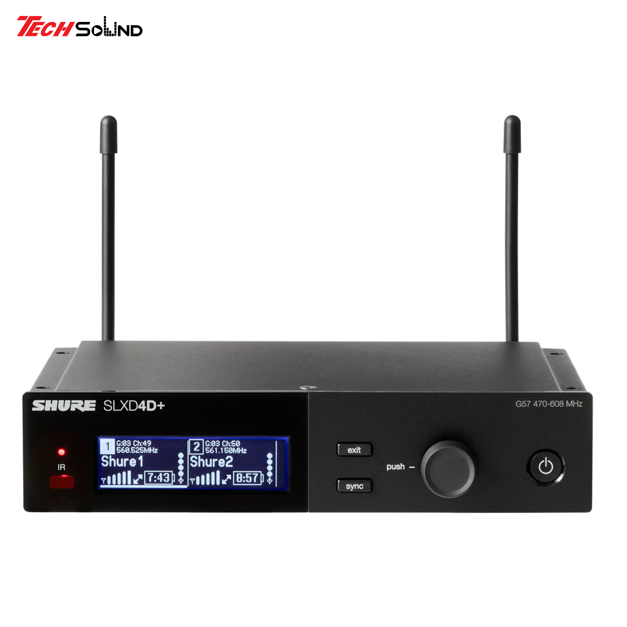 Shure SLXD24D+A/N8C G66 – Bộ micro không dây kép Nexadyne 8/C