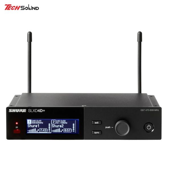 Shure SLXD24D+A/N8C G66 – Bộ micro không dây kép Nexadyne 8/C