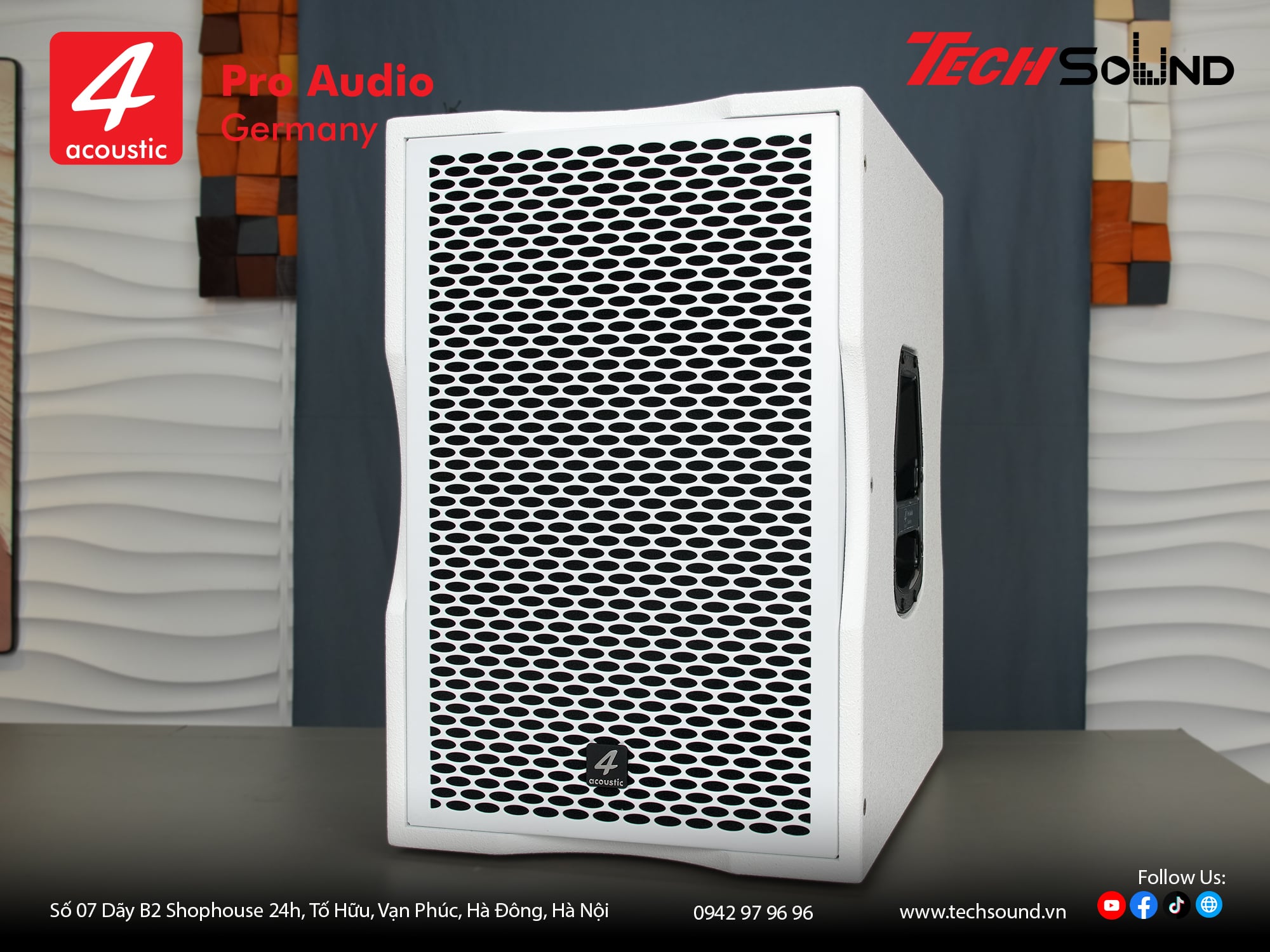 Dàn 4Acoustic HCS-108C White