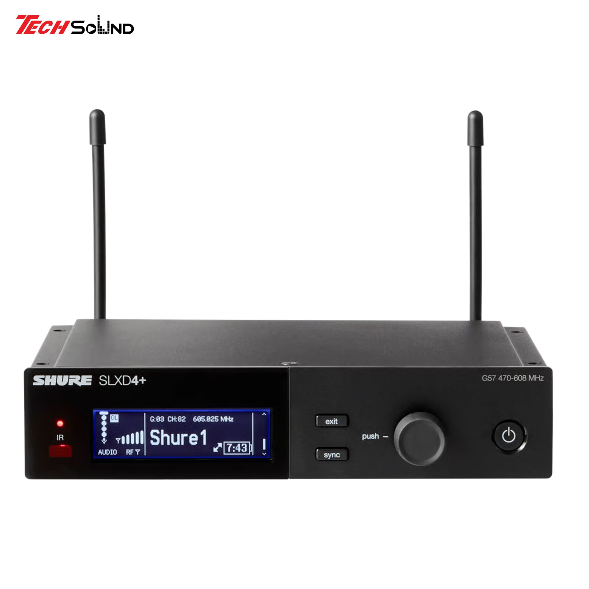 Shure SLXD24+/N8C G66 – Bộ micro không dây kỹ thuật số Nexadyne 8/C