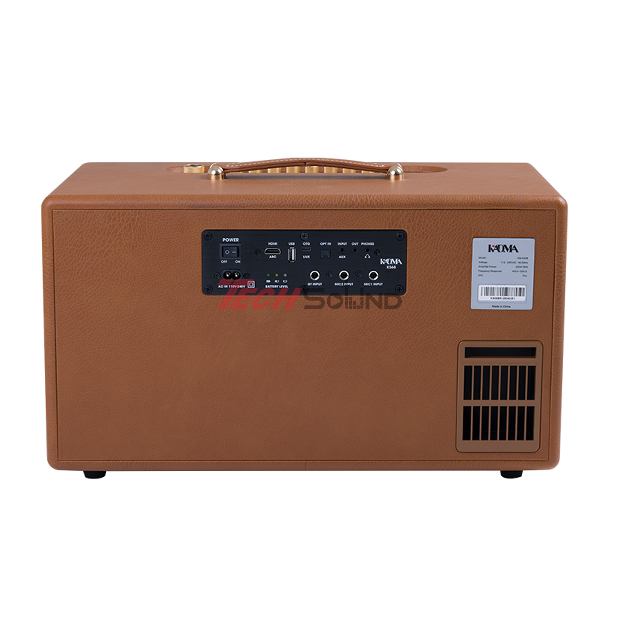 Loa di động xách tay KADMA KM-KS68 Nâu