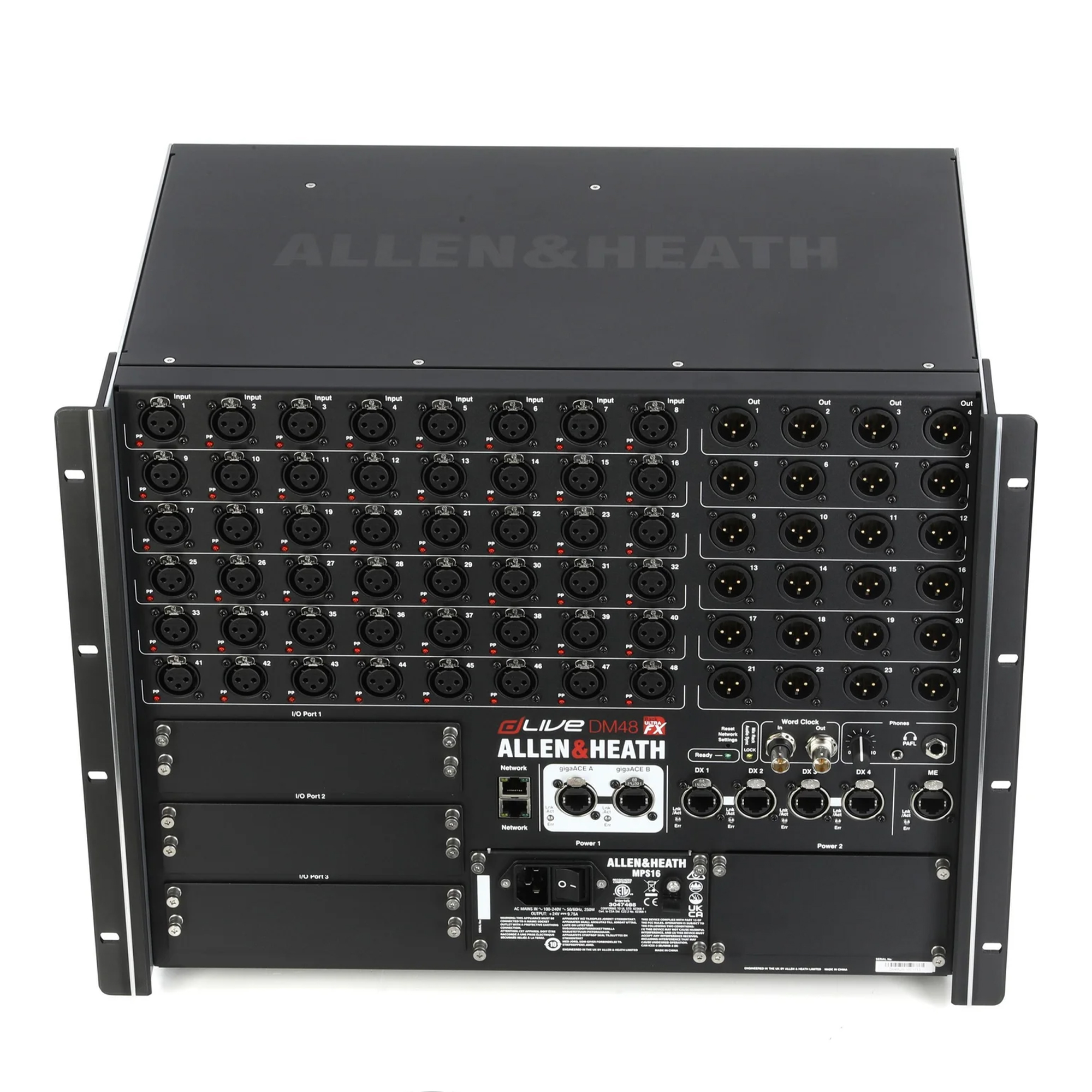 Bộ xử lý kỹ thuật số DLIVE-DM48 MixRack Ultra FX