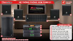 Cấu hình Hệ thống âm thanh 4Acoustic Xem Phim 5.1