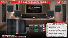 Cấu hình Hệ thống âm thanh 4Acoustic Xem Phim 7.2
