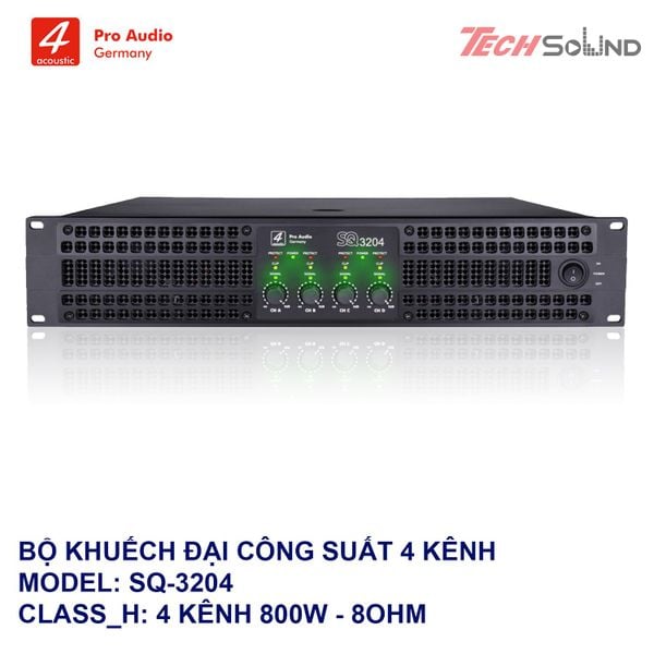 Cục đẩy 4 Kênh 4Acoustic SQ3204