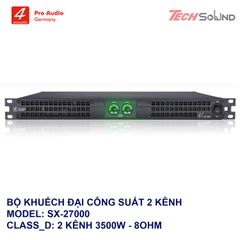 Amplifier 2 Kênh 4Acoustic SX27000
