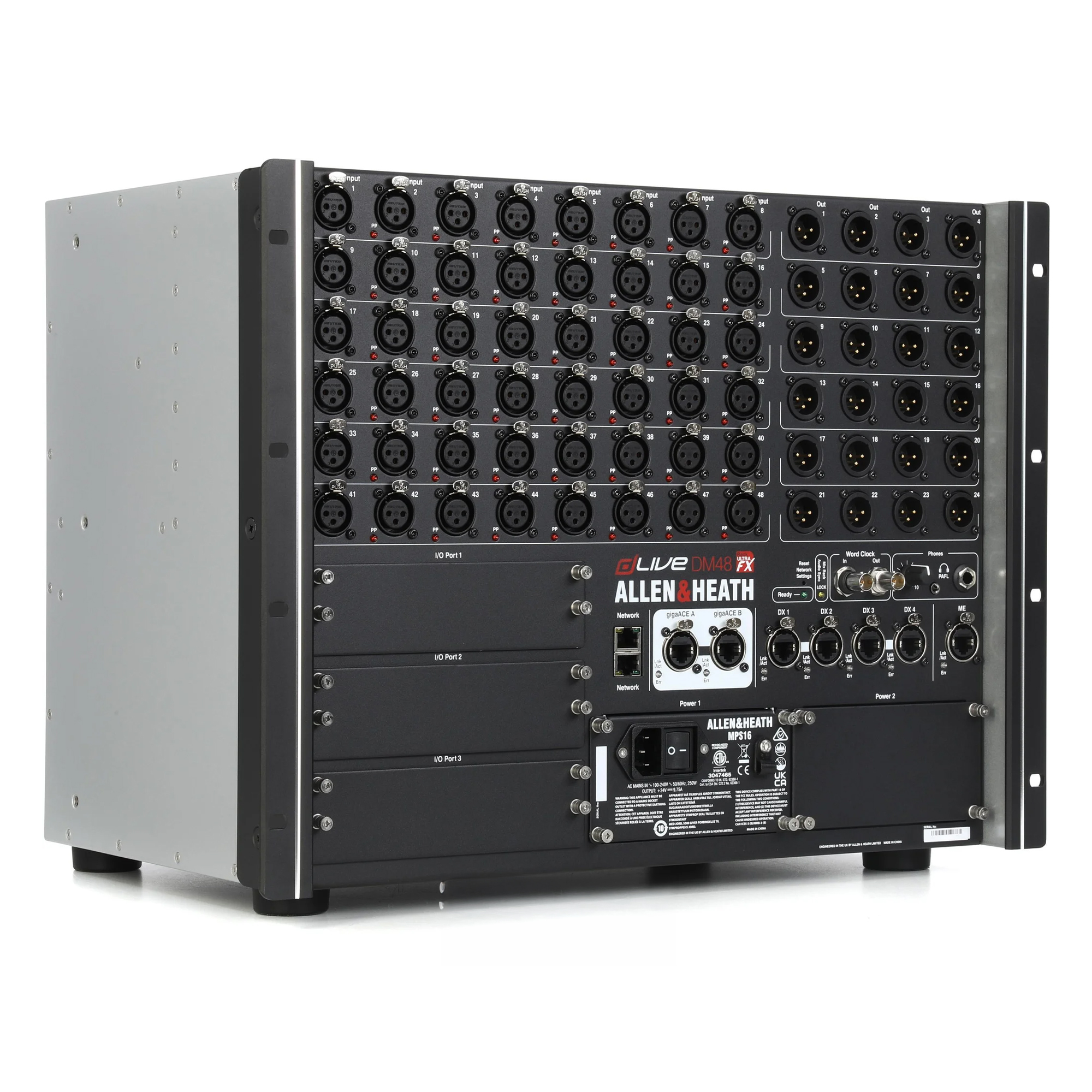Bộ xử lý kỹ thuật số DLIVE-DM48 MixRack Ultra FX