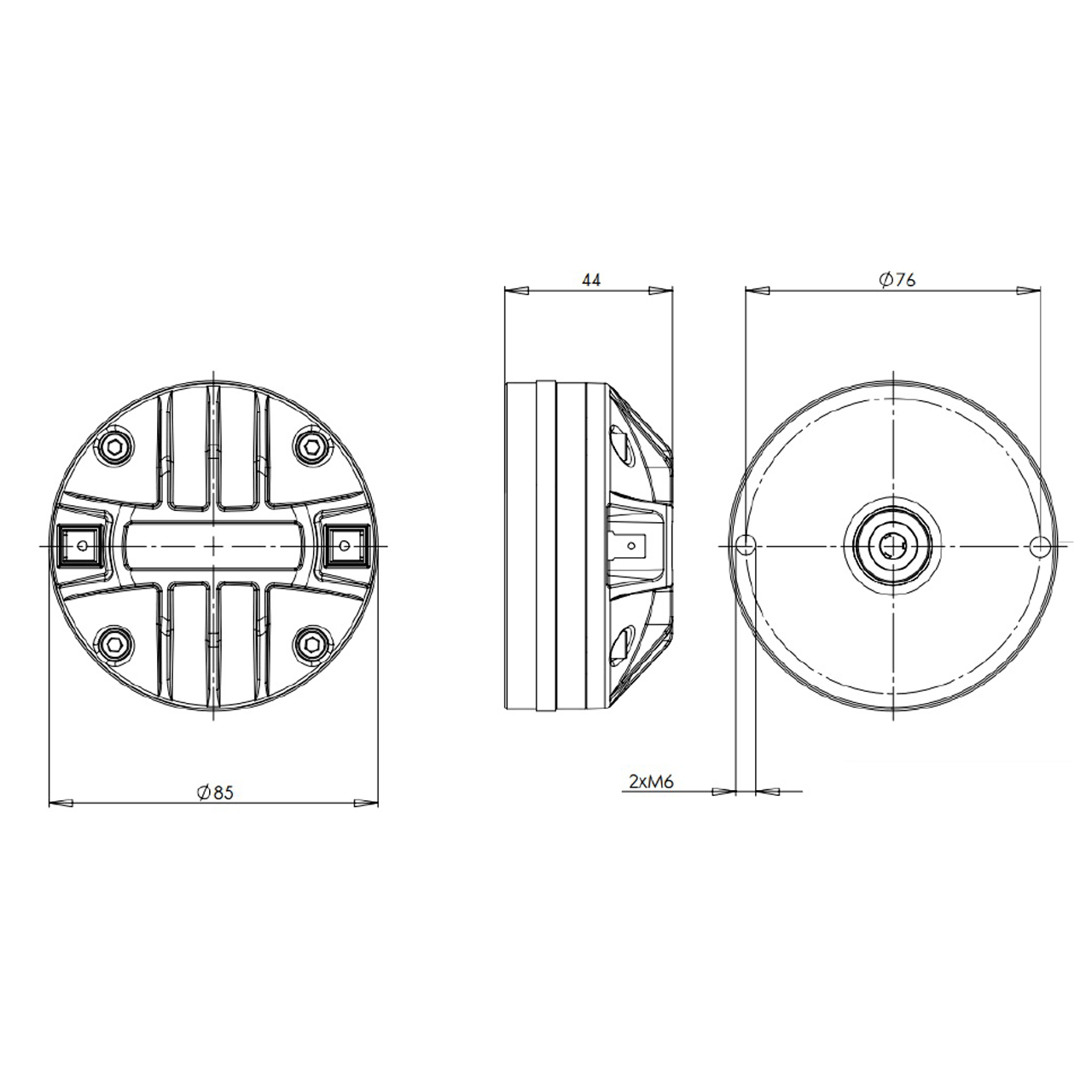 CỦ TREBLE B&C SPEAKERS DE400TN