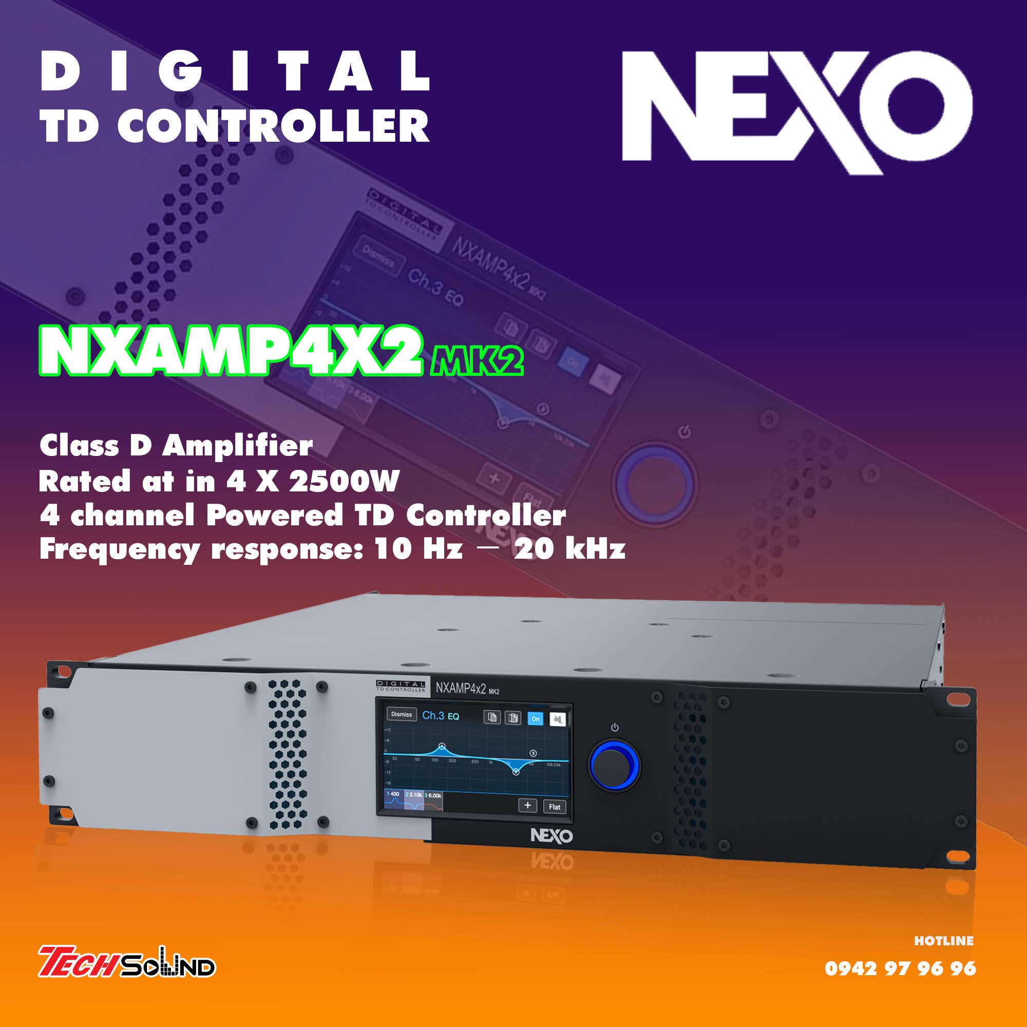 Cục đẩy Nexo NXAMP 4X2 MK2