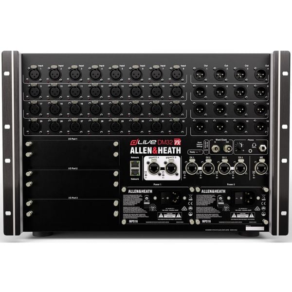 Bộ xử lý kỹ thuật số DLIVE-DM32 MixRack Ultra FX
