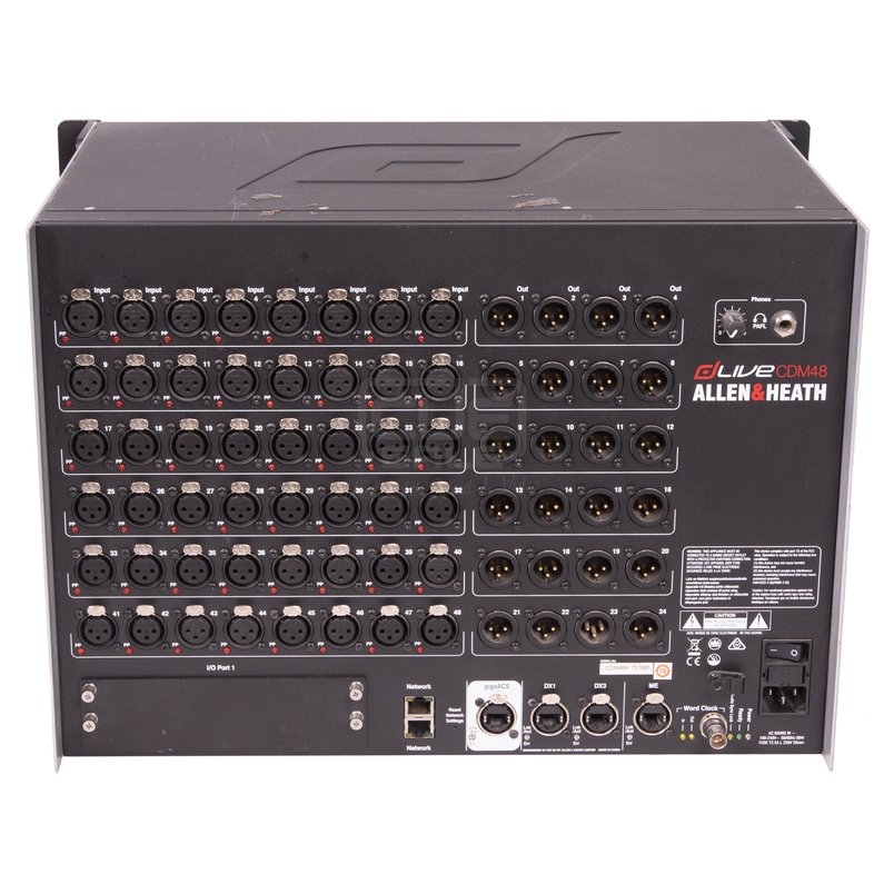 MixRack xử lý tín hiệu âm thanh kỹ thuật số Allen & Heath DLIVE-CMD48