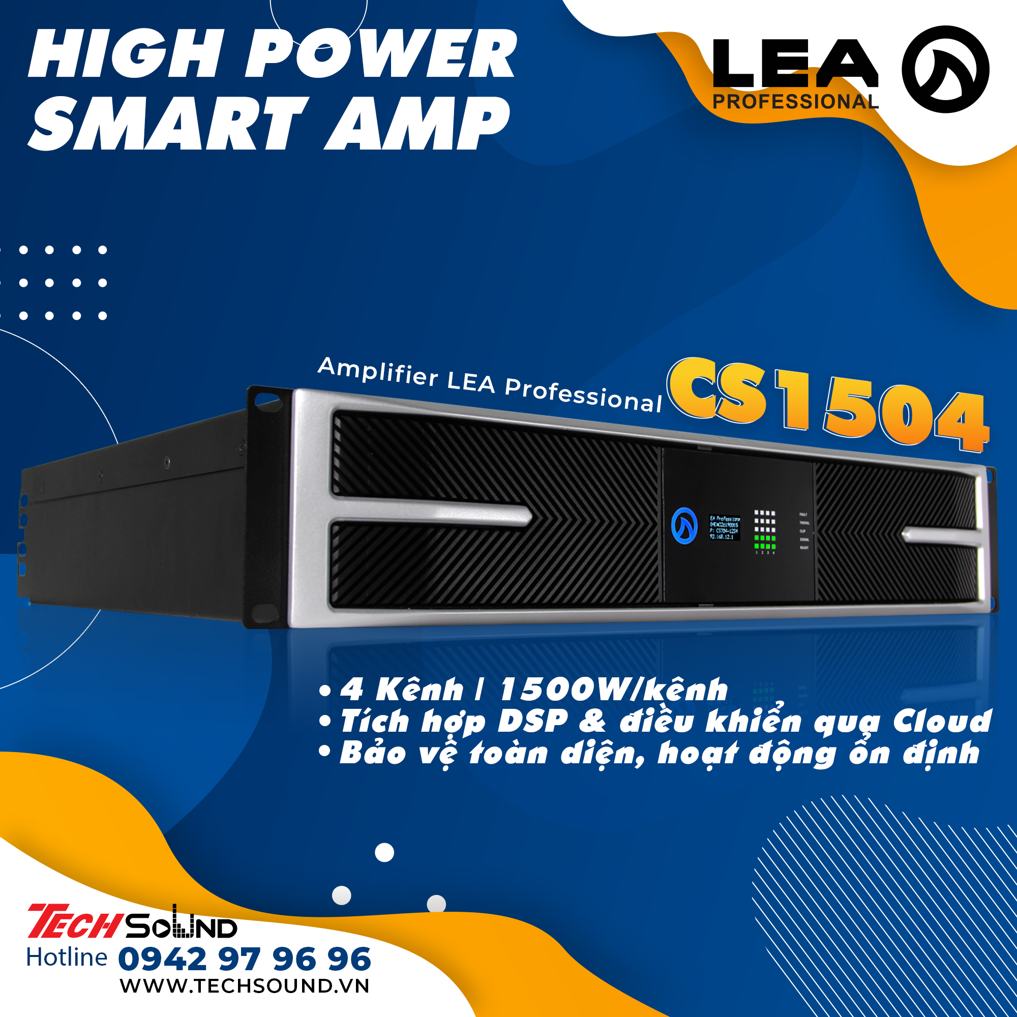 Amplifier LEA Professional CS1504