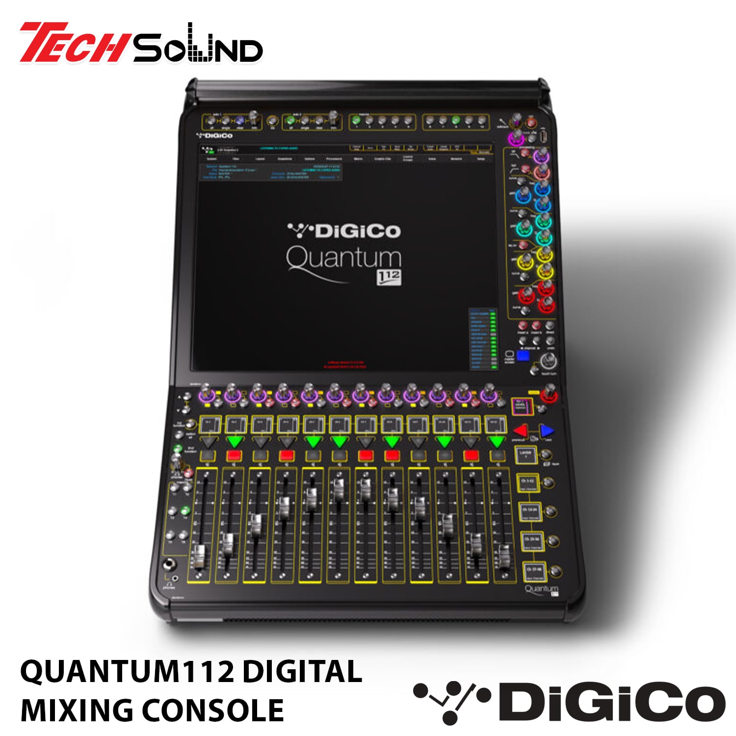 Bàn Mixer DiGiCo Quantum 112 Digital Mixing Console Surface